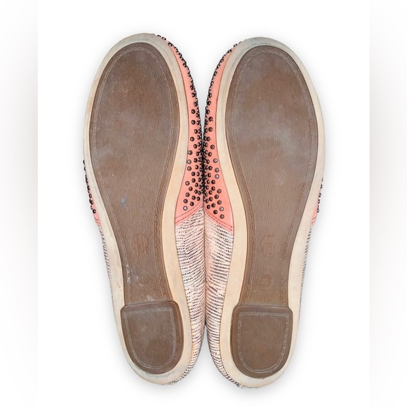 HOUSE of Harlow 1960 Brass Studded Kye Flats Size 6 - Picture 10 of 11